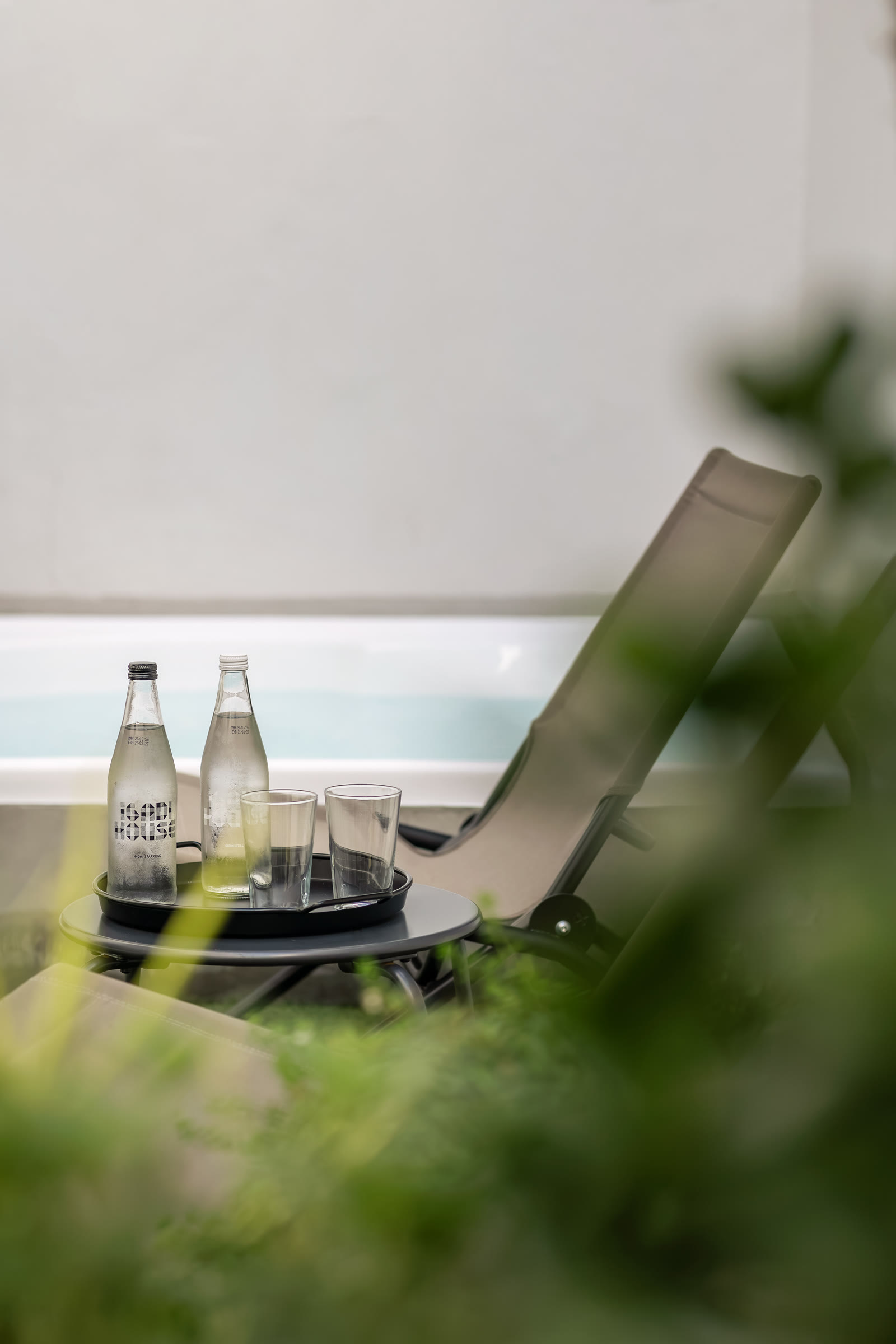 Pool and garden at iGadi House boutique hotel, Cape Town